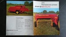 BROCHURE TRACTEUR  presse New
