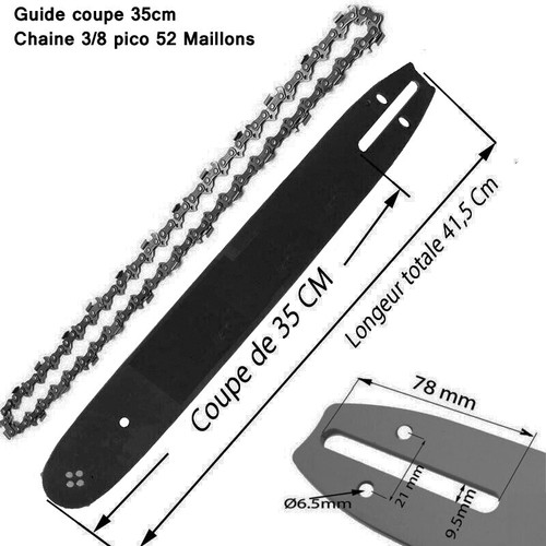 Kit guide chaine - 1,