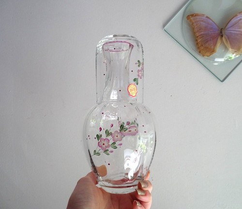 Carafe service nuit cristal