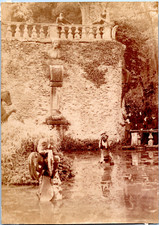 Italie, Viterbo, bassin d'eau