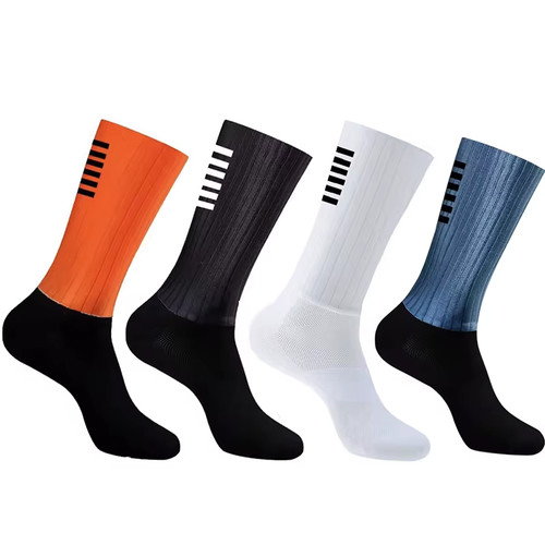 Chaussettes cyclisme silicone - cyclisme,