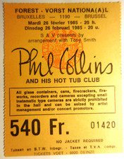 Ticket PHIL COLLINS And His