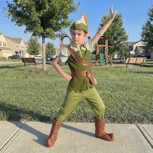 Costume peter pan - pan, enfant