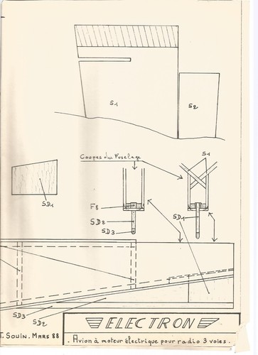 Plan electron avion a - -,