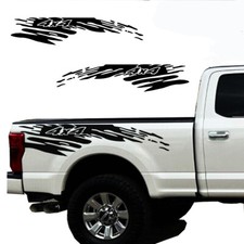 offroad 4X4 Splash Side Car Decals graphics vinyl stickers For f-150 f-250 black