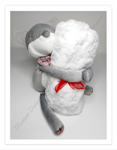 Peluche doudou plaid - peluche/doudou,