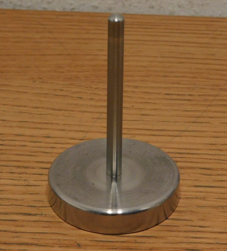 Socle mini support inox - socle,