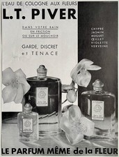 Affiche parfum L.T. Piver –