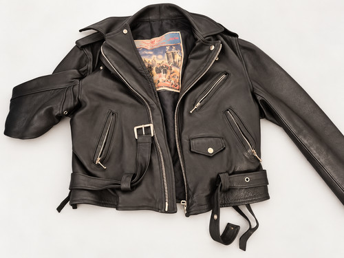 Veste aviateur cuir - aviateur,