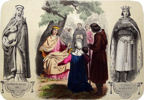 Roi saint louis rendant - saint,
