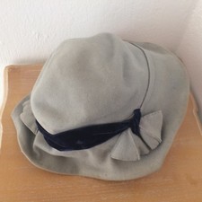 Bibi 30s/40s Grey Felt Woman's Hat