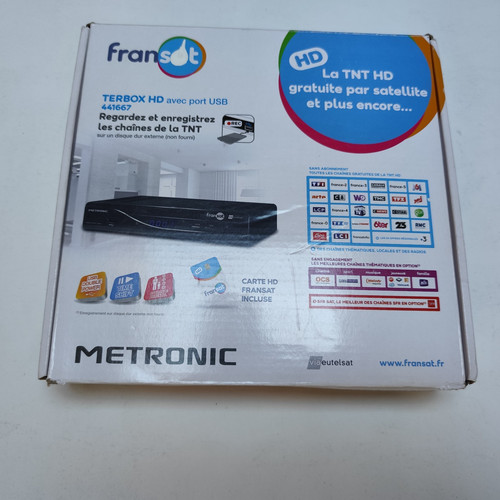 Recepteur metronic hd - recepteur, t.hd