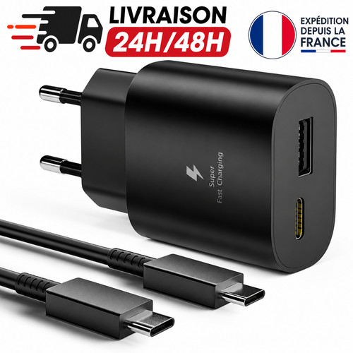 Chargeur rapide usb 25w - rapide, c