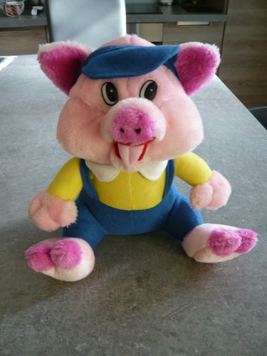 Peluche cochon hauteur - peluche, 20
