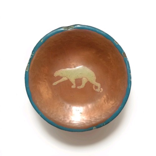 Coupelle émaillée art déco - coupelle,