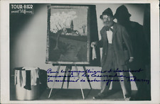 Actor to identify, "Le Peintre Chiffonnier", ca.1930, Vintage silver print v