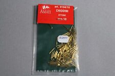 ZC2977 Amati 4134/10 Fitting Miniature Boat Nails Brass 10mm