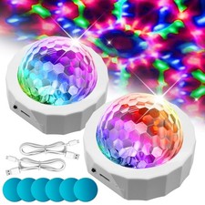 Lot de 2 mini boules disco - 5