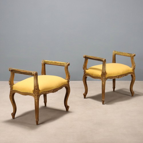 Bancs anciens style baroque - bancs,