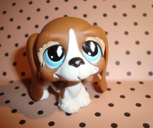 Figurine chien basset marron - figurine,