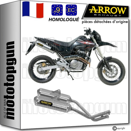 Arrow pot echappement - echappement, approuve