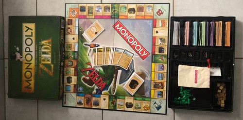 Jeu monopoly zelda - jeu, pièces