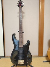 Ibanez ROADSTAR II RB824 Metallic Black Electric Bass Guitar W/Gig Bag Used