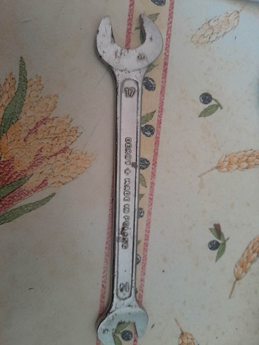 Clé plate 17 - clé, 14/17