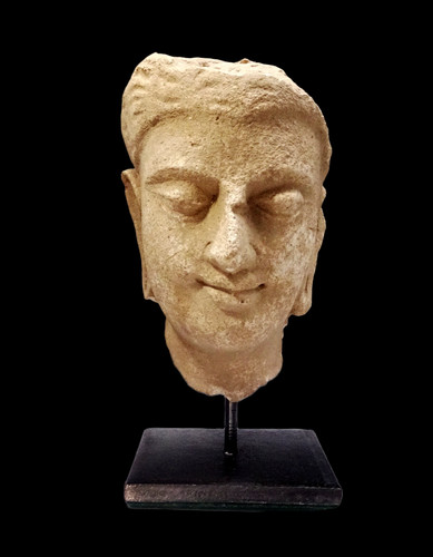 Sculpture gandhara tete - sculpture, du