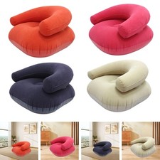 Chaise longue gonflable, fauteuil inclinable pour plage, camping,