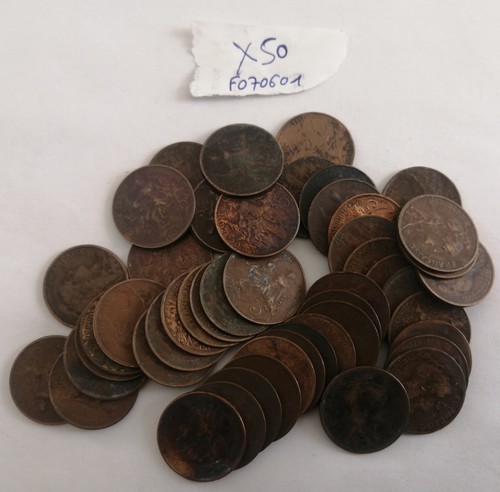 Lot monnaies bronze