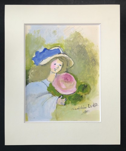 Madeleine luka fillette au - luka, "fillette