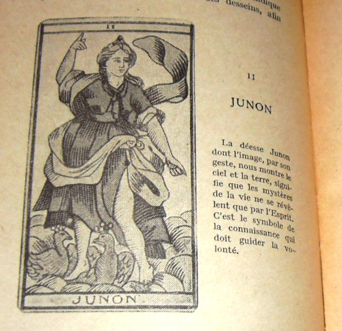 Ancien livre sur tarot de - ancien,