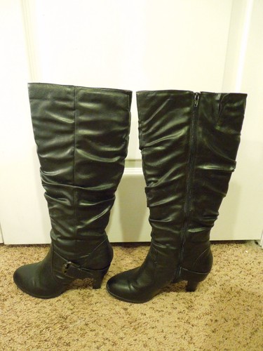Decree black mid calf - decree,