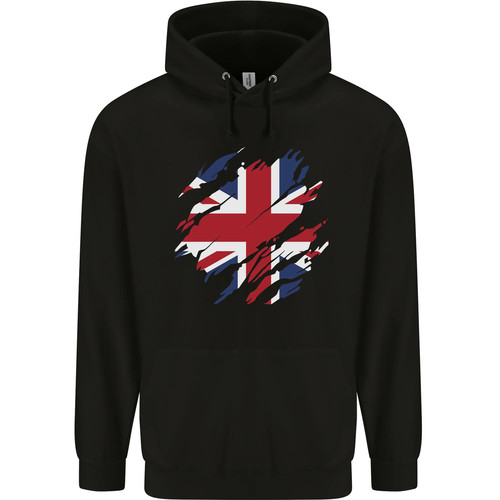 Sweatshirt capuche drapeau - À,
