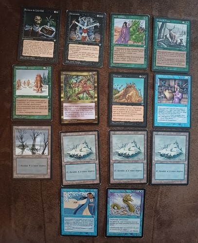 Lot cartes magic - cartes, anciennes