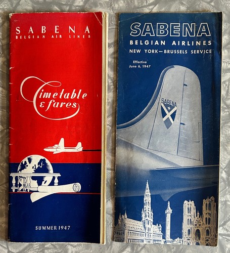 Summer 1947 sabena belgian - summer,