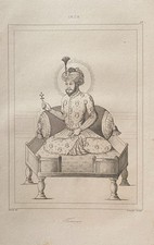 ENGRAVING INDIA 1843 " TIMOUR"
