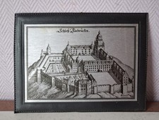 tableau de chateau argenté et