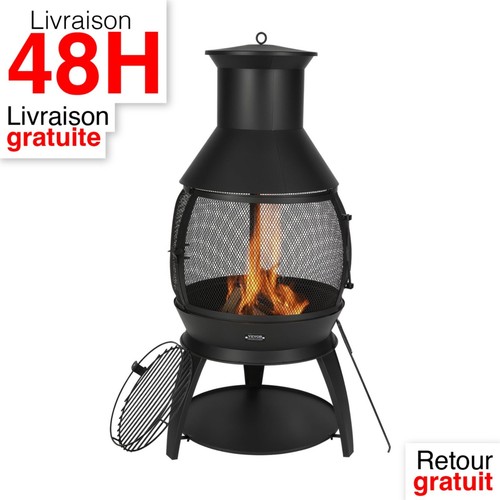 Vevor cheminée extérieur fer - cheminée,