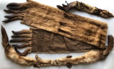Antique COLLARS + FUR STAR WHOLE MINK THEATER CINEMA ACCESSORIES 