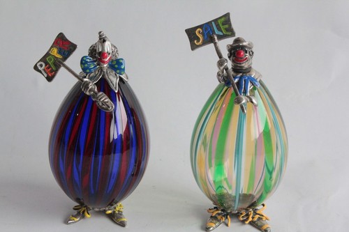 Salière poivrière clowns - poivrière,