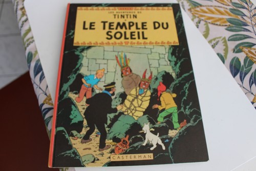 Tintin temple du soleil - :,