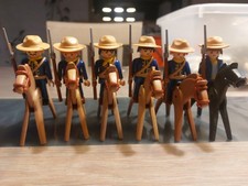 Playmobil  6 Nordistes Cowboy Western