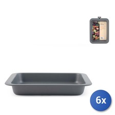 6x H&H Deli Chef Plat De Four