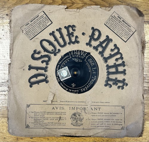 Disques pathe centre - disques,