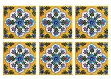 Carreaux Décoratifs Pour Sols Muraux Intérieurs Extérieurs 4x4 Pouces 6 Pcs