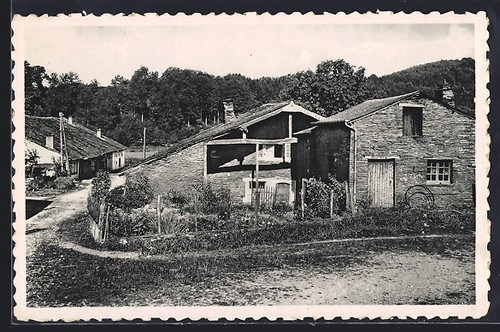 Cpa mortehan semois un - mortehan, vieux