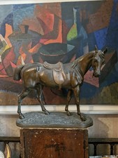 Régule cheval signé Emile