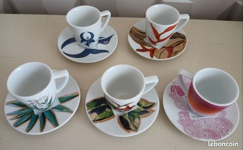 Tasses avec sous - 5,